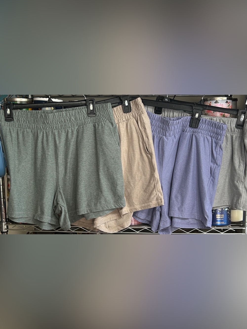 4 Pair Athletic Works Buttercore Shorts